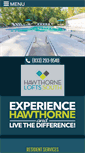 Mobile Screenshot of hawthorneloftssouth.com